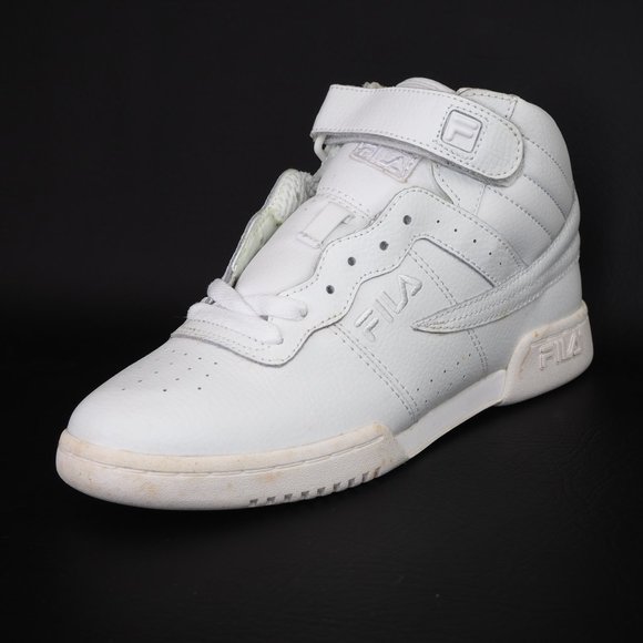 Fila F-13V Boys Shoes Triple White 31F131LT - Picture 2 of 12